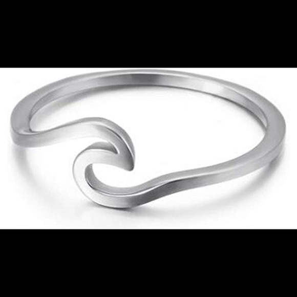 stainless steel wave ring